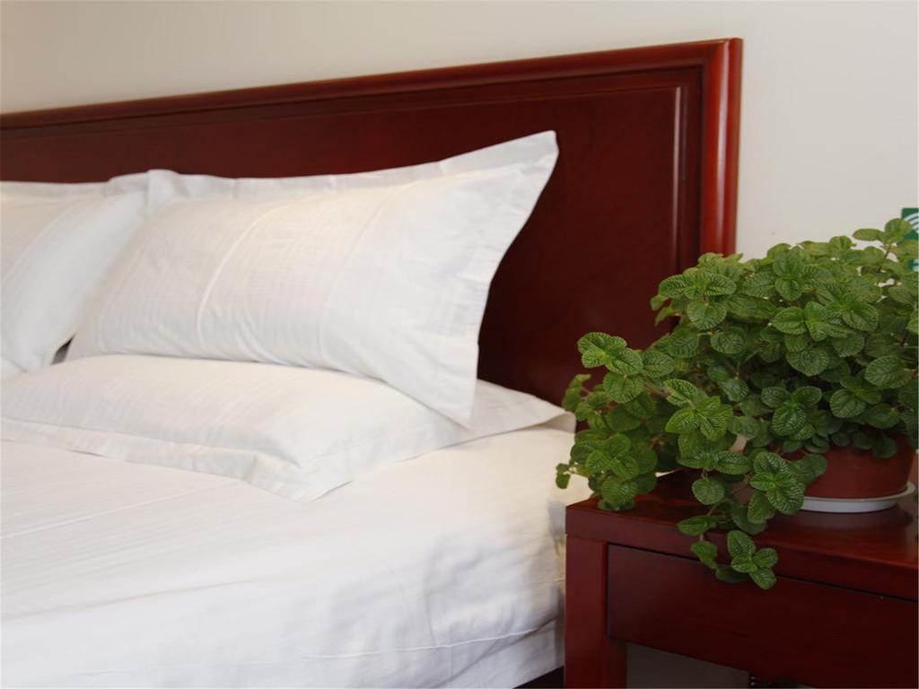 Greentree Inn Shanghai Dongming Road Subway Station Express Hotel Exterior photo